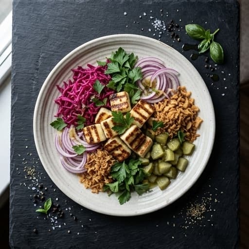 Halloumi Bowl